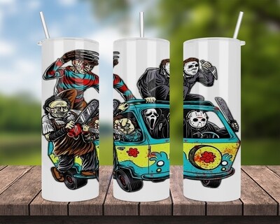 Mystery Gang Halloween Tumbler