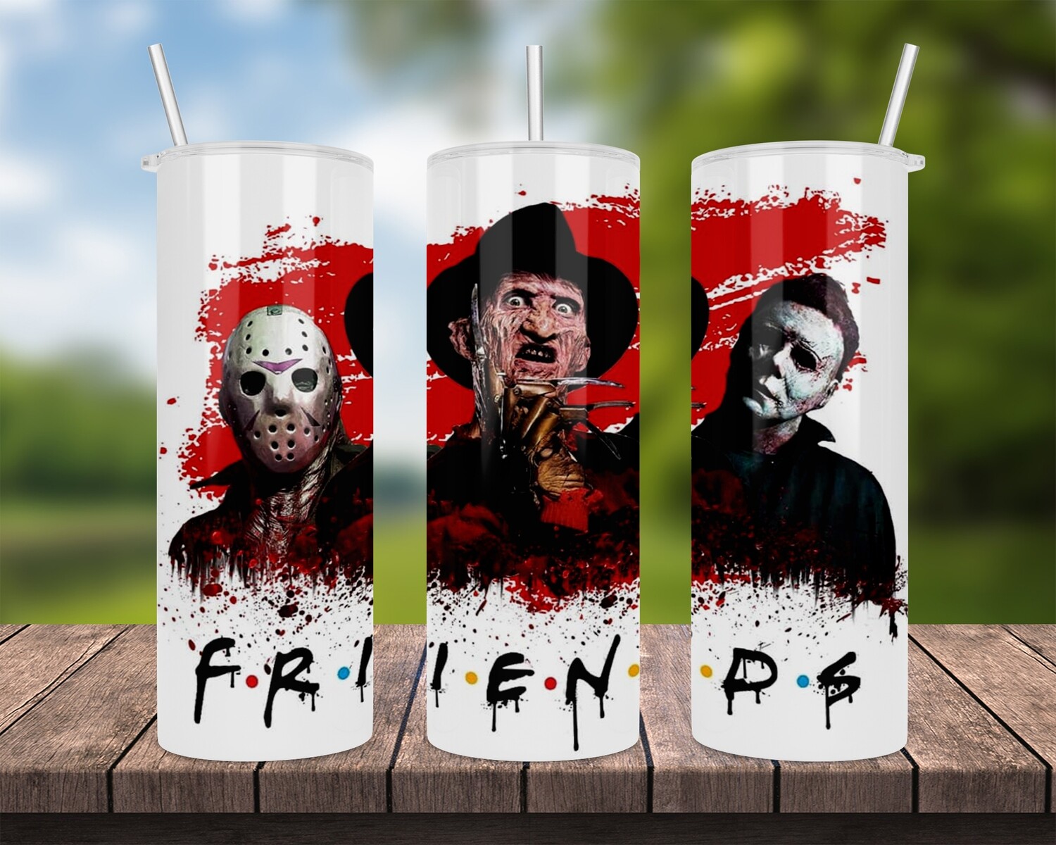 Friends Halloween Tumbler
