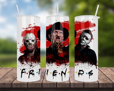 Friends Halloween Tumbler