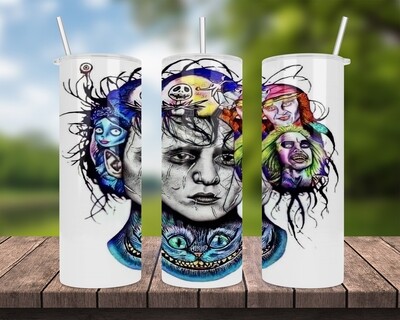 Halloween Friends Tumbler