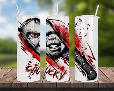 Chucky Halloween Tumbler