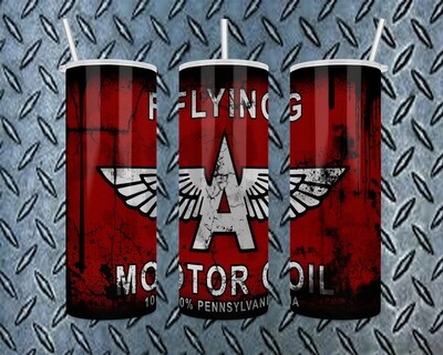 Flying A Motor Oil Tumbler