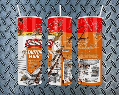 Gumout Starting Fluid Dirty Tumbler