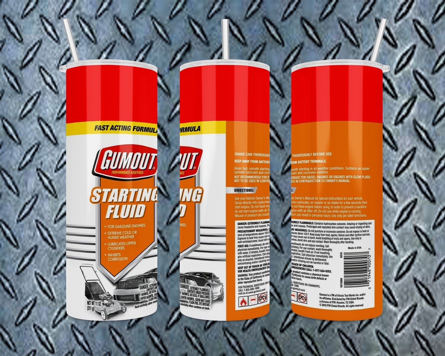 Gumout Starting Fluid Tumbler