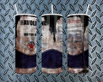 Havoline Motor Oil Tumbler