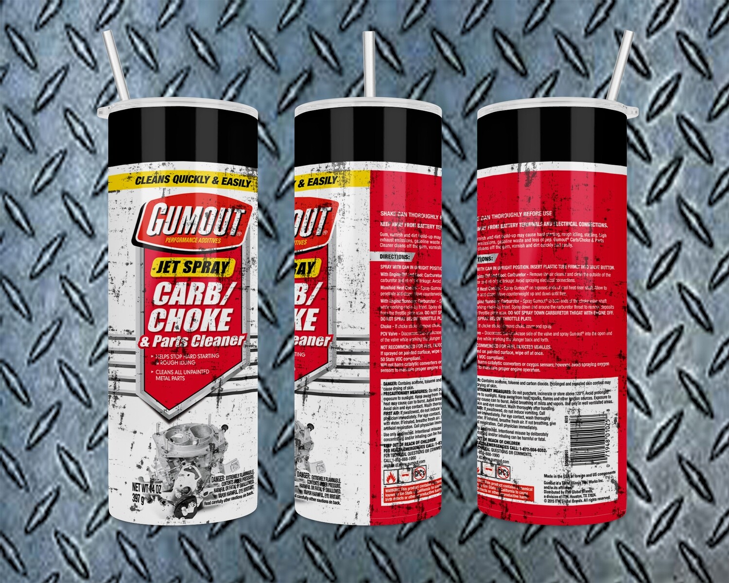 Gumout Carb Cleaner Tumbler