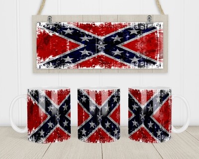 Rebel Flag Coffee Mug