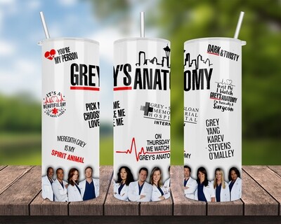 Grey&#39;s Anatomy Tumbler