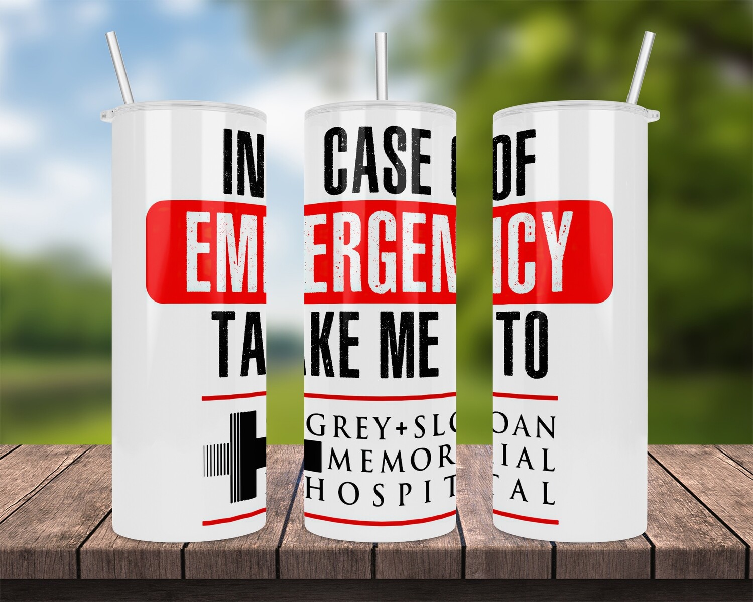 Grey&#39;s Anatomy Grey+Sloan Tumbler