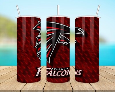 Atlanta Falcons Football Tumbler