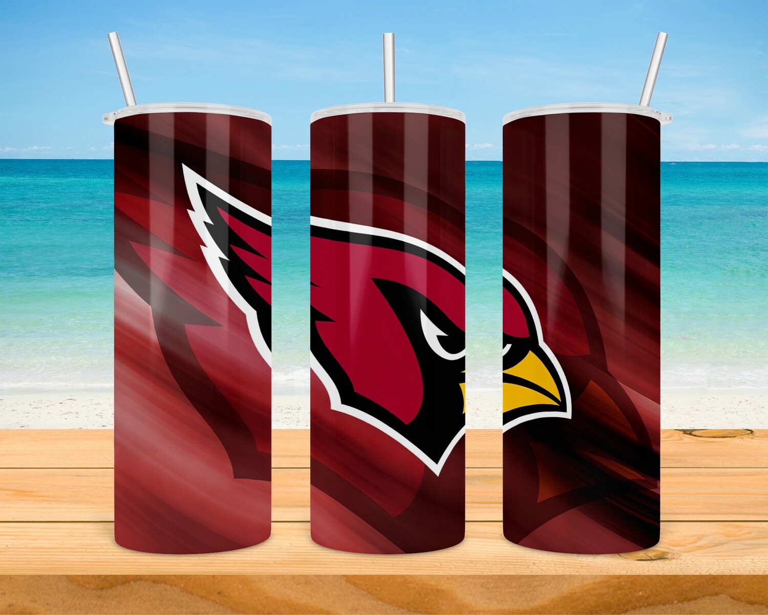 Arizona Cardinals Football Tumbler