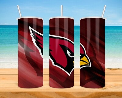 Arizona Cardinals Football Tumbler