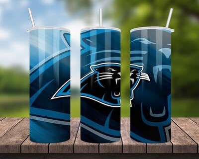 Carolina Panthers Football Tumbler