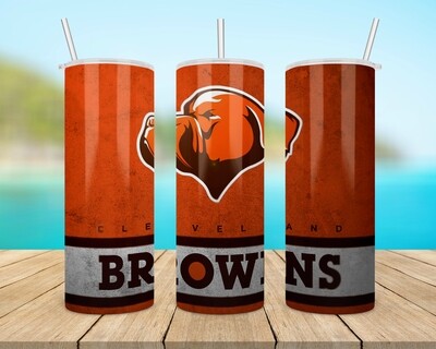 Cleveland Browns Football Tumbler