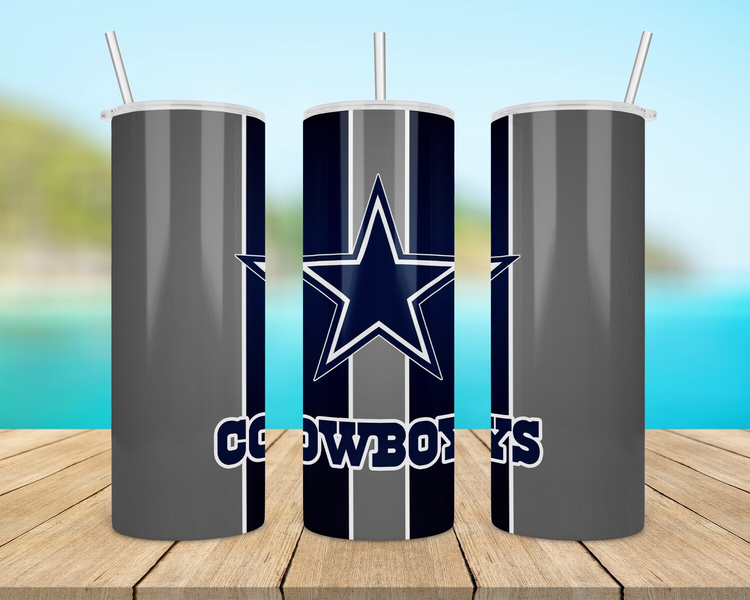 Dallas Cowboys Football Tumbler