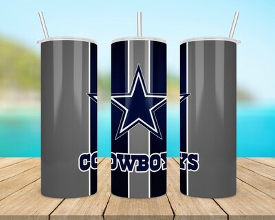 Dallas Cowboys Football Tumbler