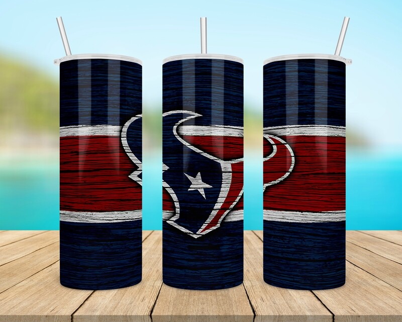 Houston Texans Football Tumbler