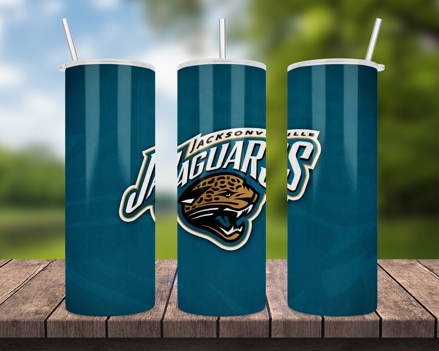 Jacksonville Jaguars Football Tumbler