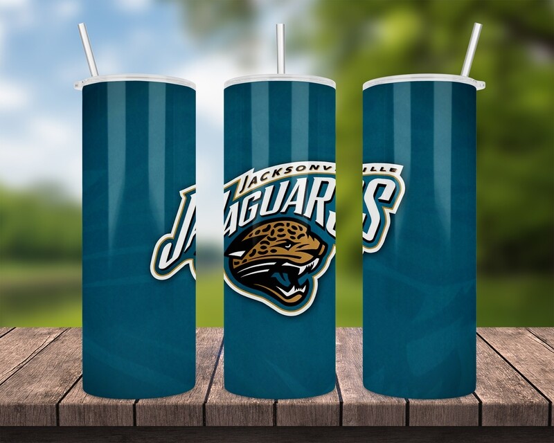 Jacksonville Jaguars Football Tumbler