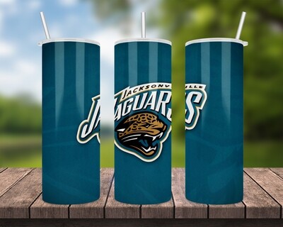 Jacksonville Jaguars Football Tumbler