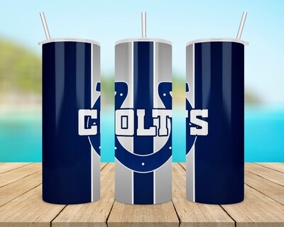 Indianapolis Colts Football Tumbler