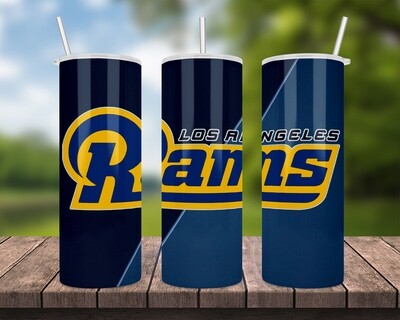 Los Angeles Rams Football Tumbler