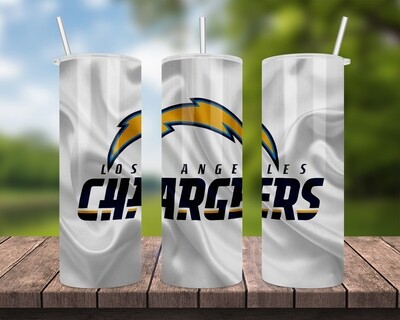 Los Angeles Chargers Football Tumbler