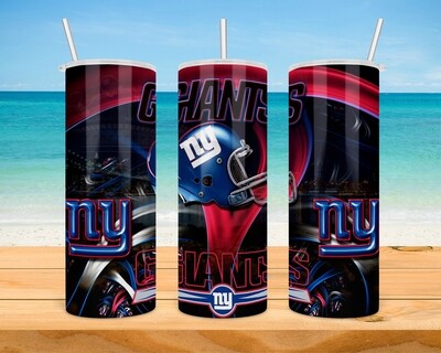 New York Giants Football Tumbler