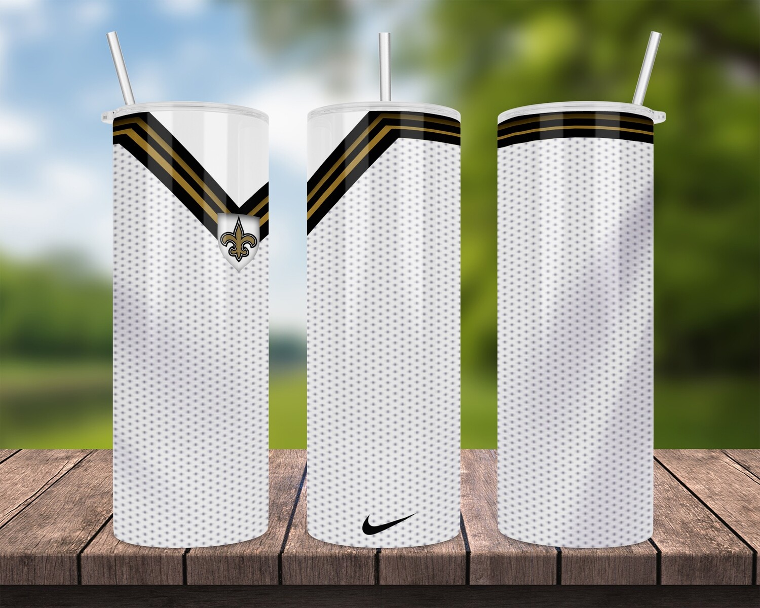 New Orleans Saints Football Tumbler