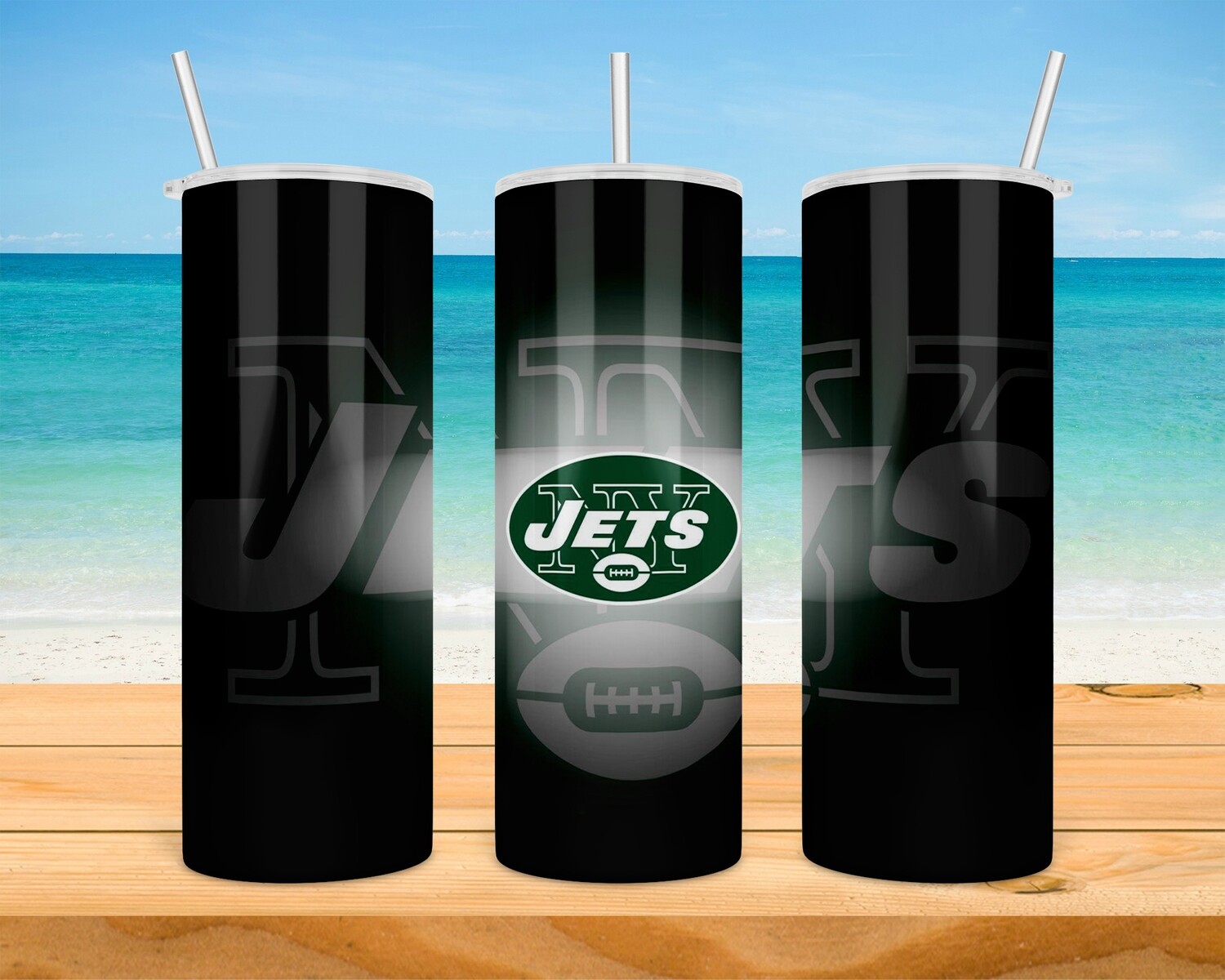 New York Jets Football Tumbler
