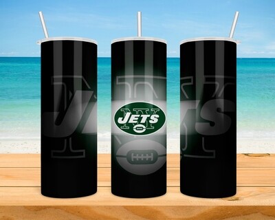 New York Jets Football Tumbler