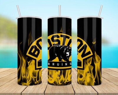 Boston Bruins Hockey Tumbler