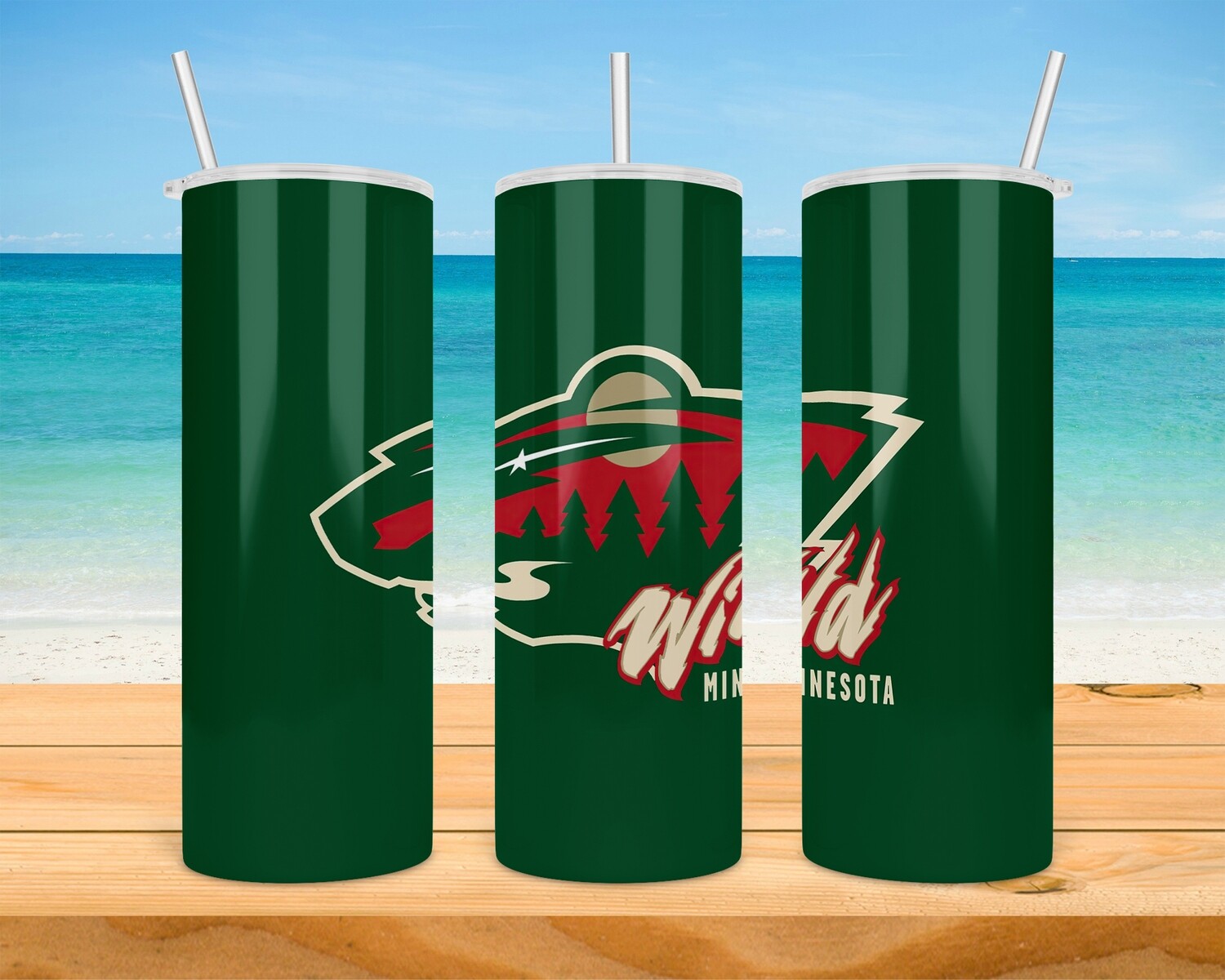 Minnesota Wild Hockey Tumbler