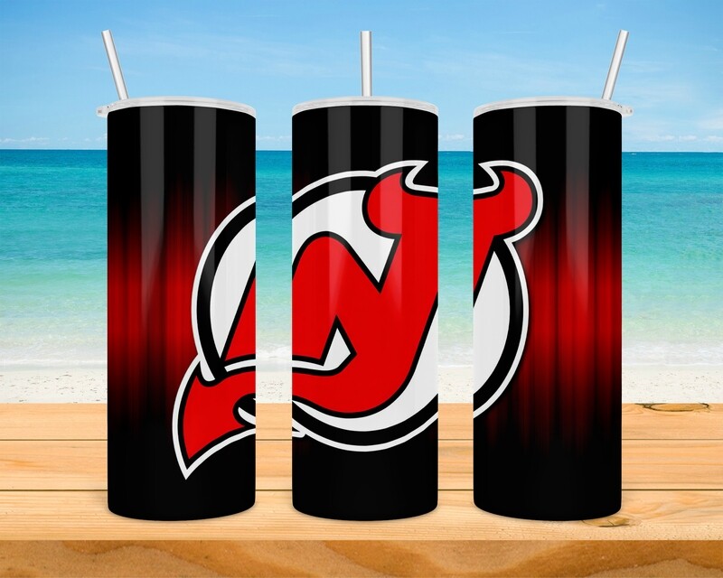 New Jersey Devils Hockey Tumbler