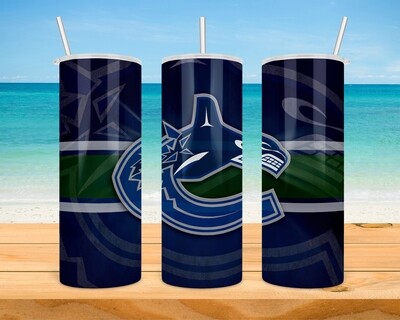 Vancouver Canucks Hockey Tumbler
