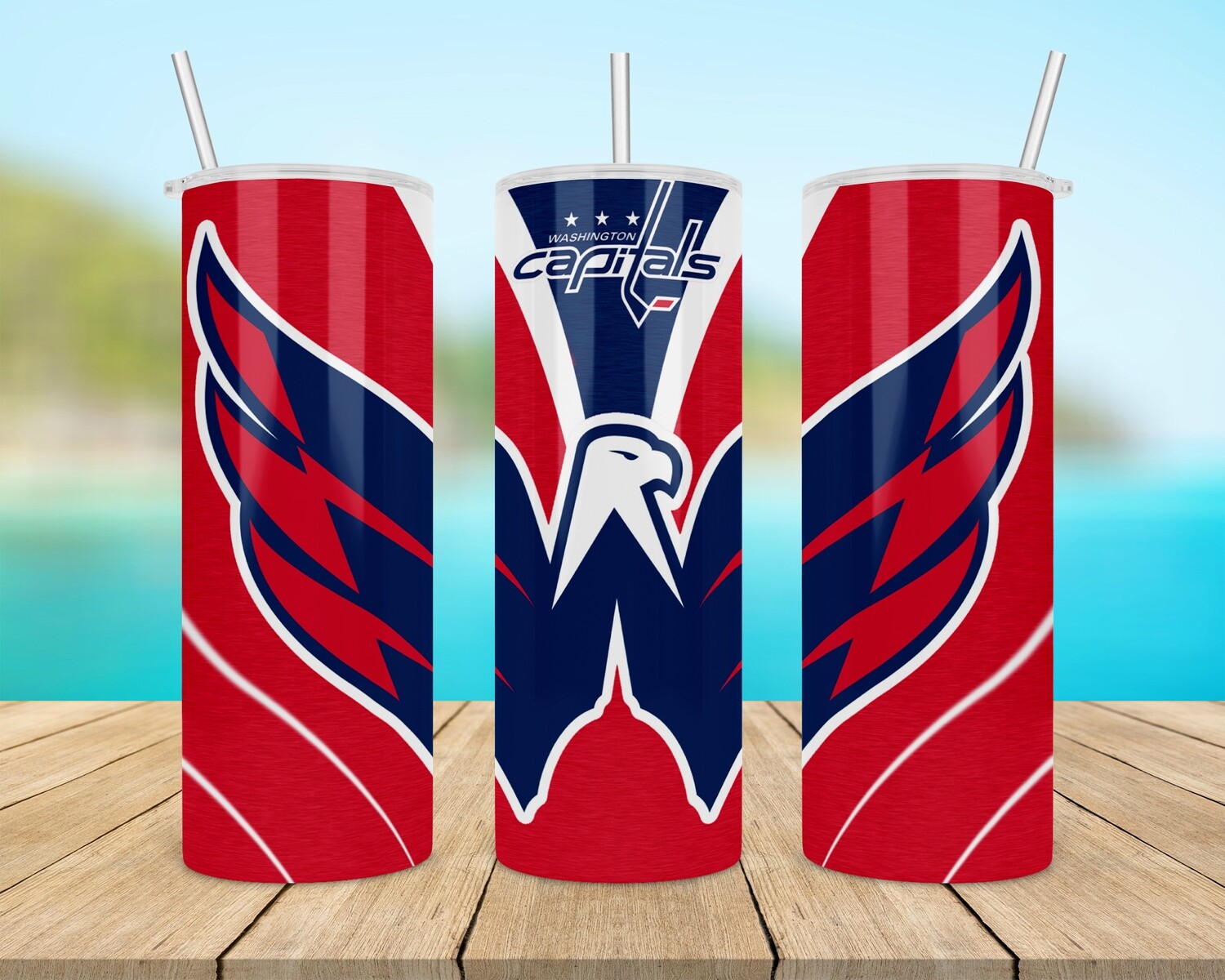 Washington Capitals Hockey Tumbler