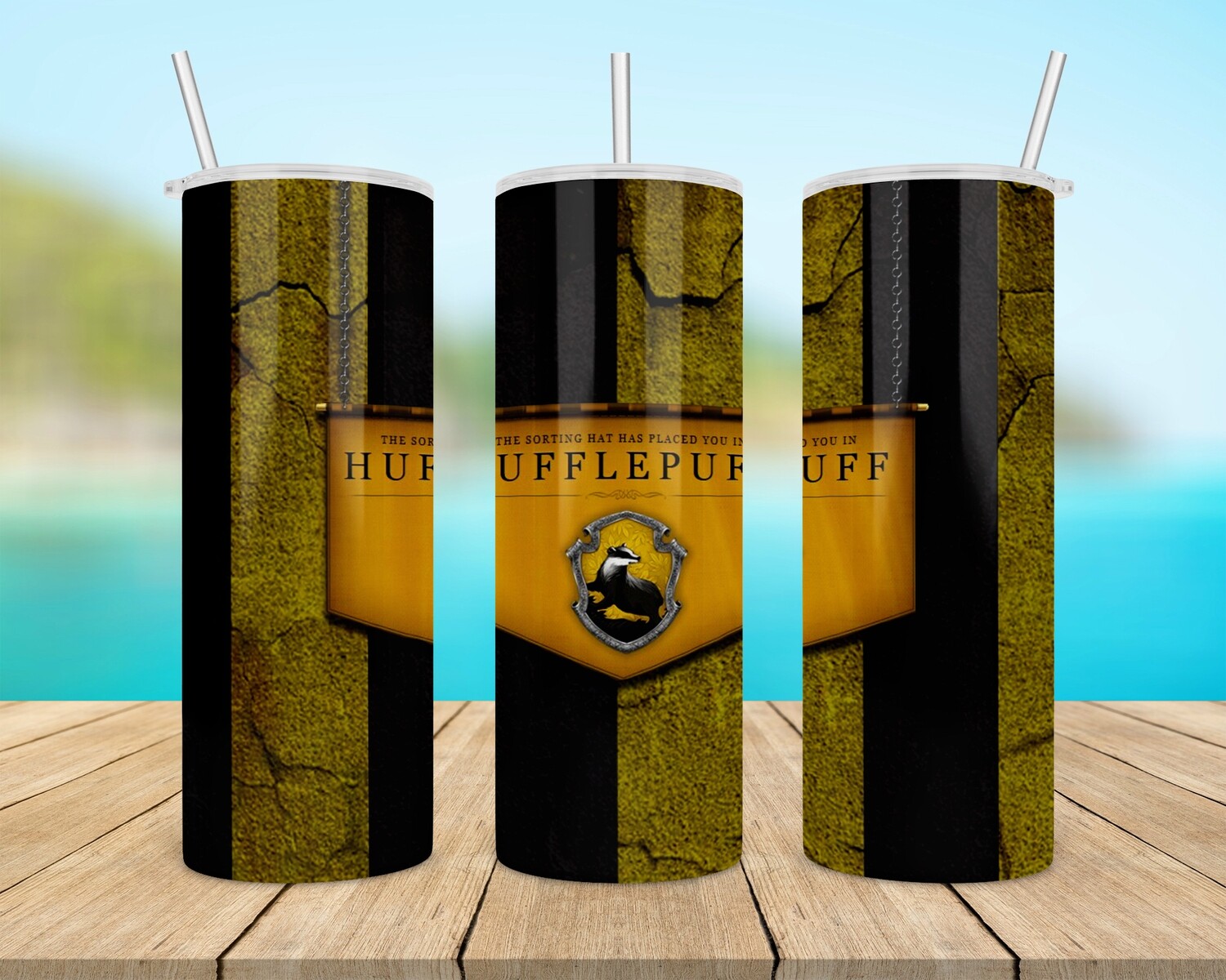 Harry Potter Hufflepuff Tumbler
