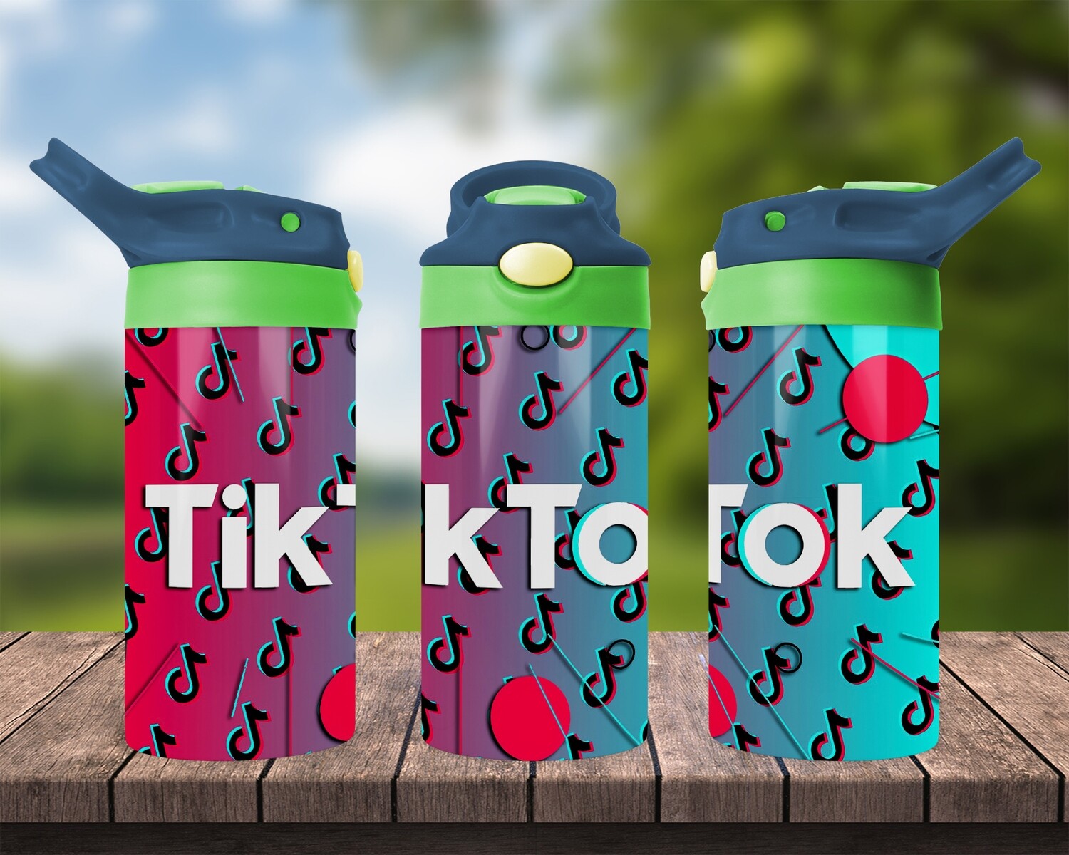 TikTok Flip Top Sippy Tumbler