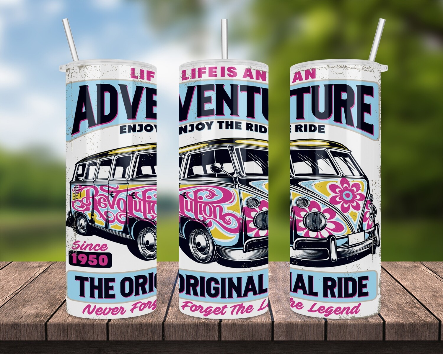 Adventure The Original Ride The Bus Tumbler