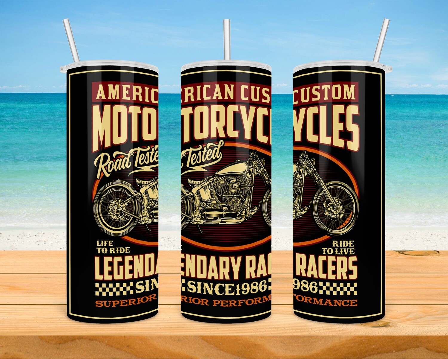 American Custom Motorcycles Tumbler