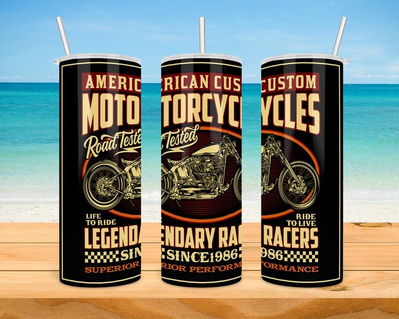 American Custom Motorcycles Tumbler