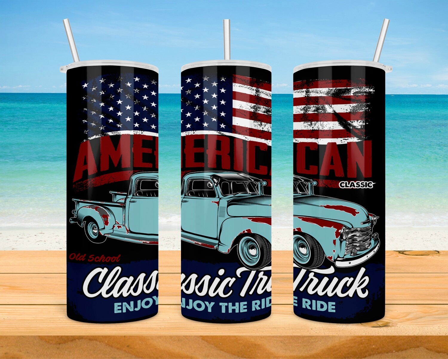 American Classic Truck Tumbler
