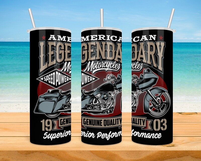 American Legendary Motorcycles Tumbler