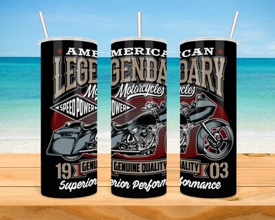 American Legendary Motorcycles Tumbler