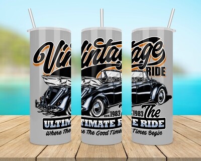 Vintage Ride Tumbler
