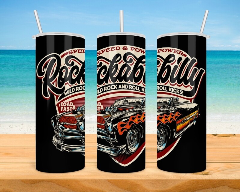 Rockabilly Tumbler