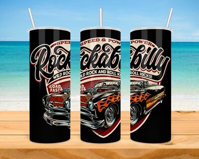 Rockabilly Tumbler