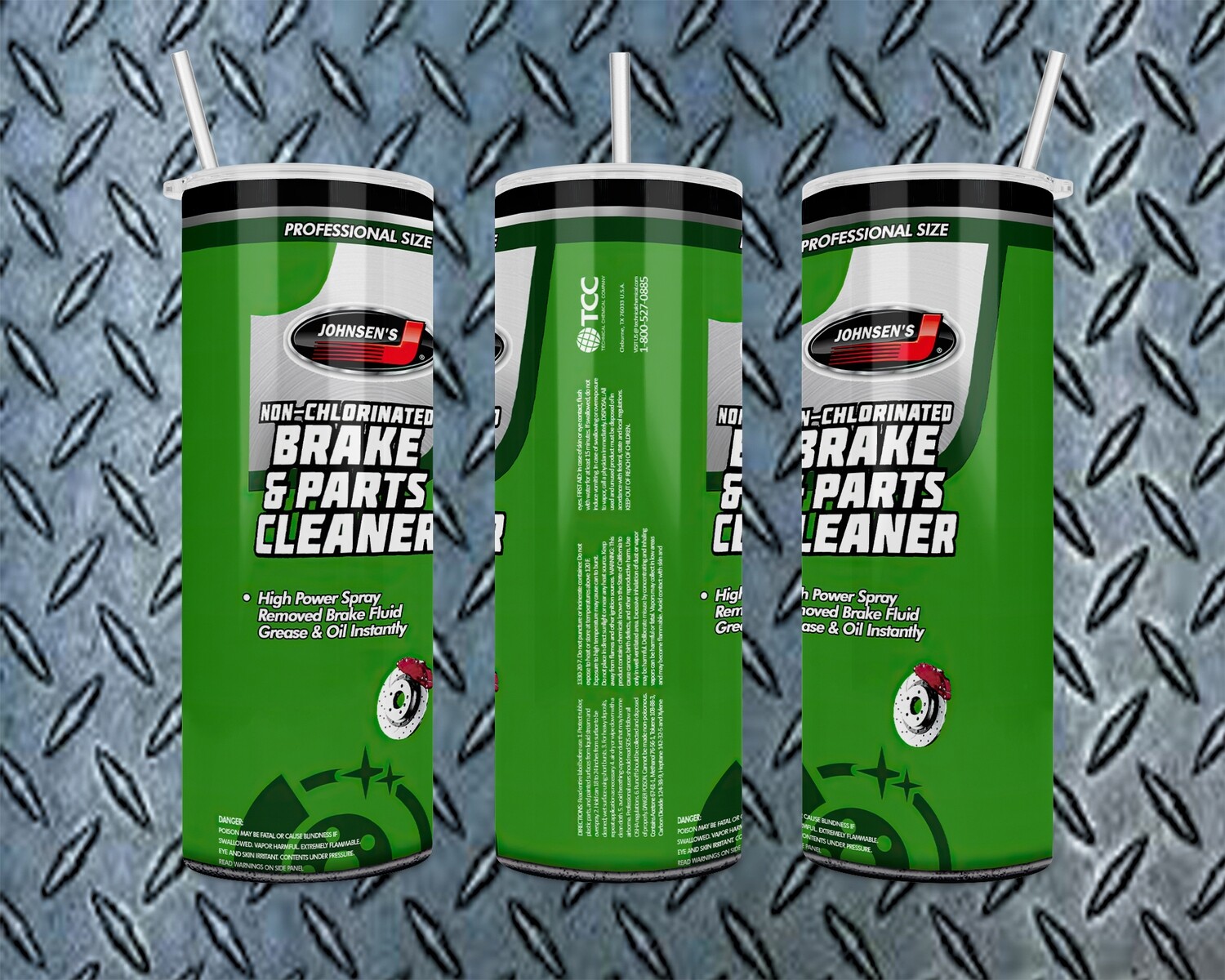 Johnsen&#39;s Brake Cleaner Tumbler