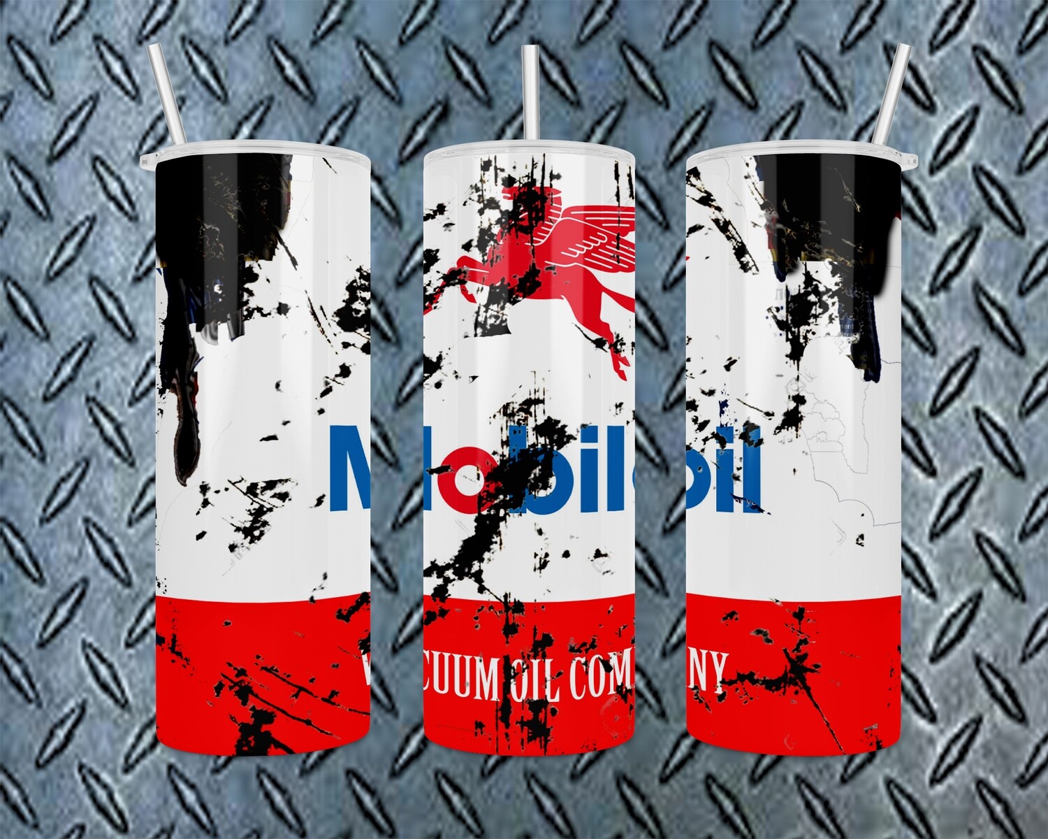 Mobil Oil Tumbler