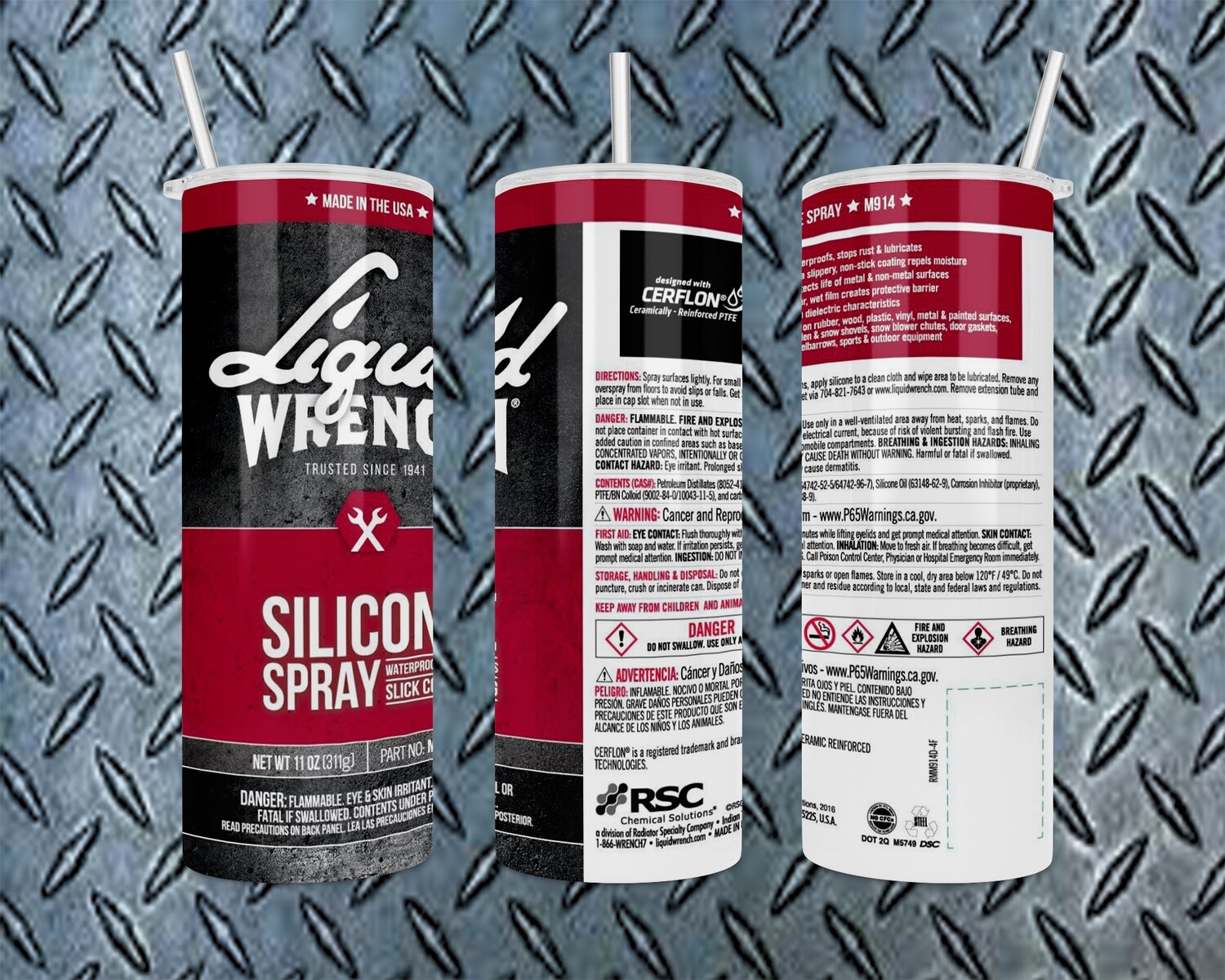 Liquid Wrench Tumbler